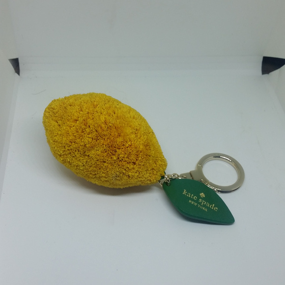 kate spade Accessories - NWOT Kate Spade New York Lemon Key Fob Key Chain